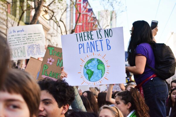 protests against climate change to stop climate anxiety