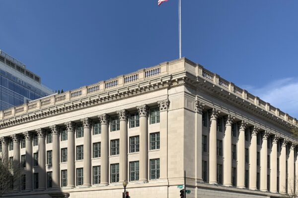 The U.S. Chamber of Commerce Building at 1615 H Street NW in Washington, D.C.